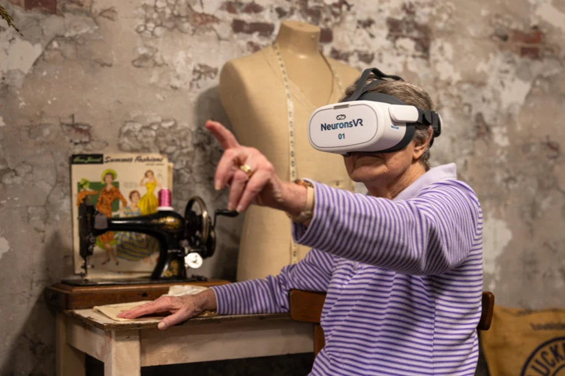 neuronsvr used in aged care lifestyle programs