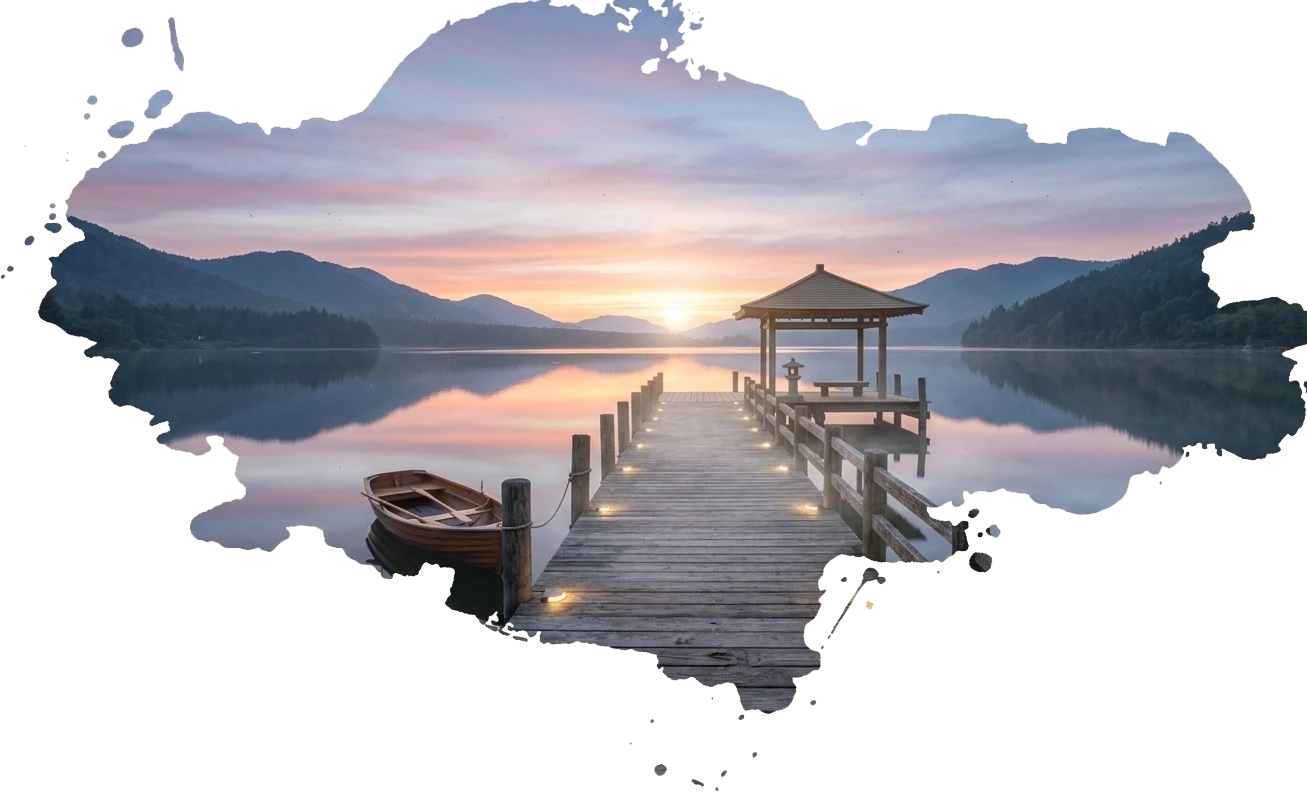 tranquil lake scene neuronsvr